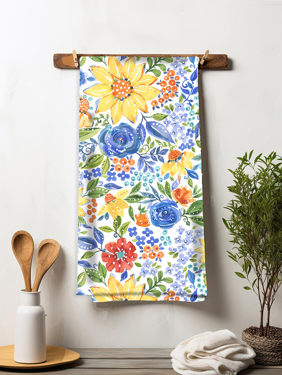 Sunflowers Flour Sack Towel